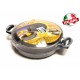 Vaporiera Valsecchi antiaderente cm.28