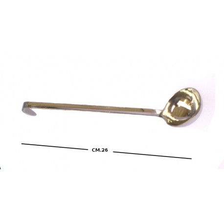 Mestolino unipezzo inox  cm.6