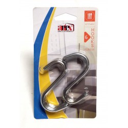 Ganci per barre da cucina inox