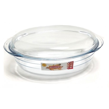 Casseruola vetro Ovale Arcuisine 3 LT.