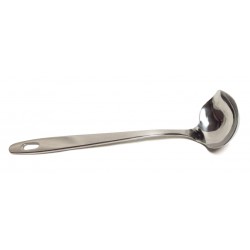 Mestolo Inox con becco unipezzo cm. 6 x 8
