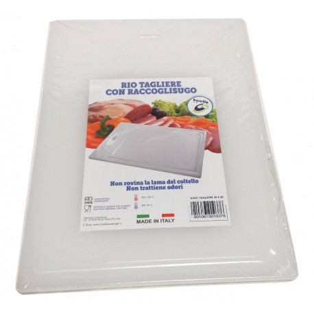 Tagliere con Raccoglisugo cm.35x25