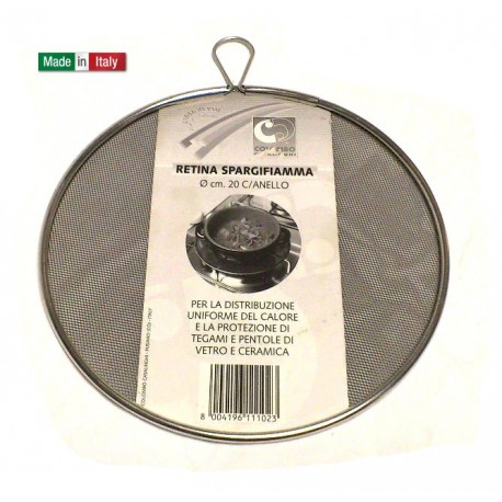 Retina frangifiamma in rete cm.20