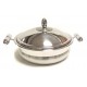 Batteria pentole "Elegance" Dietetica 18 Pezzi  triplo fondo inox 18/10