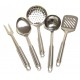 Batteria pentole "Elegance" Dietetica 18 Pezzi  triplo fondo inox 18/10