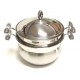 Batteria pentole "Elegance" Dietetica 18 Pezzi  triplo fondo inox 18/10