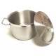 Casseruola Alberghiera Acciaio Inox C/Cop  cm.30