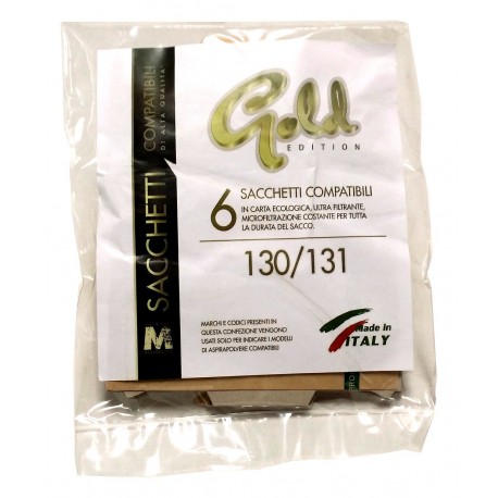 Sacchetto Folletto compatibile VK130/1 conf. 6pz  ITALY
