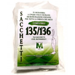 Sacchetto Folletto compatibile VK135/6 conf. 6pz