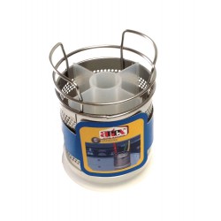 Sgocciaposate Tondo in acciaio inox multiuso