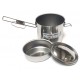 Pentolino portavivande doppio inox