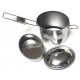 Pentolino portavivande doppio inox