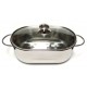 Casseruola Ovale Inox "Super Chef" INOXRIV