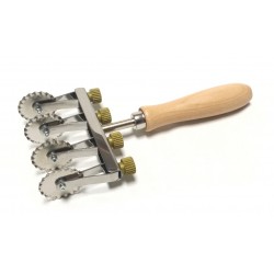 Tagliapasta 4 lame regolabili dentate