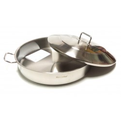 Tegame acciaio inox professionale cm. 40 mod. ARIAN