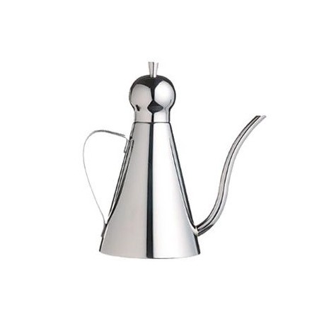 Oliera in acciaio inox con becco 375 ml.
