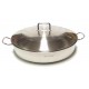 Tegame acciaio inox professionale cm. 36 mod. ARIAN