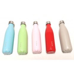 Bottiglia termica acciaio Inox 500 ML. colori assortiti