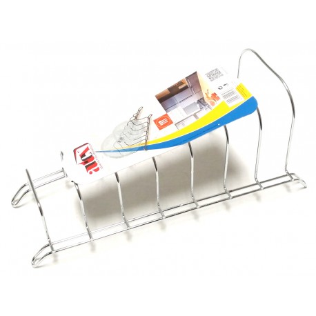 Portacoperchi filo inox ARTEX 7 posti