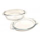Casseruola ovale PYREX con coperchio 4,5 lt.
