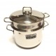 Pastaiola cm.26 acciaio inox doppio fondo
