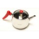Theiera inox doppio fondo lt. 1.5  con coperchio