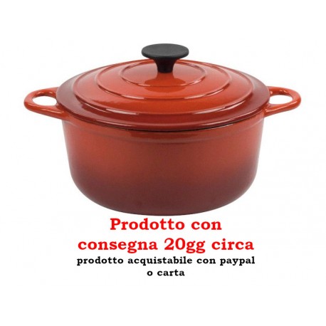 Casseruola Ghisa smaltata Normandie 26 cm