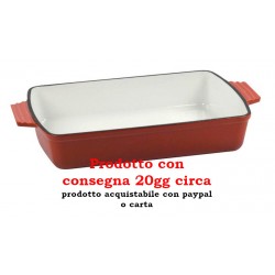 Lasagnera forno Ghisa smaltata Normandie cm.23x33