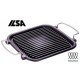 Bistecchiera ghisa quadra Atollo ghisa  cm. 25x25