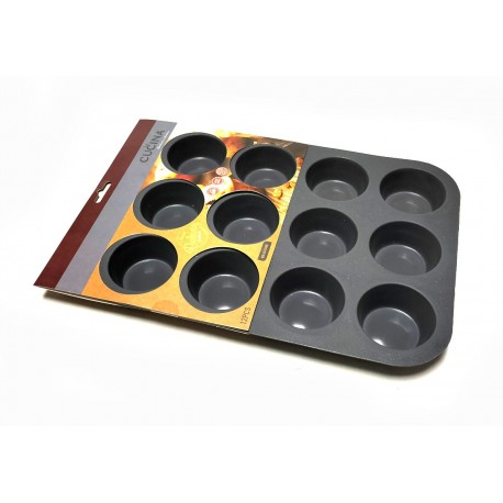 Stampo Muffin silicone 12 formine