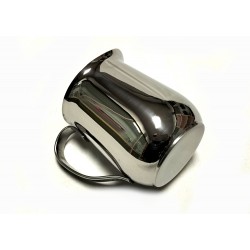 Lattiera inox bombata 