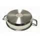 Batteria Pentole INOX  "ANET" 5 PZ + Coperchi