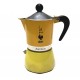 Moka Bialetti Rainbow 3 Tazze Gialla