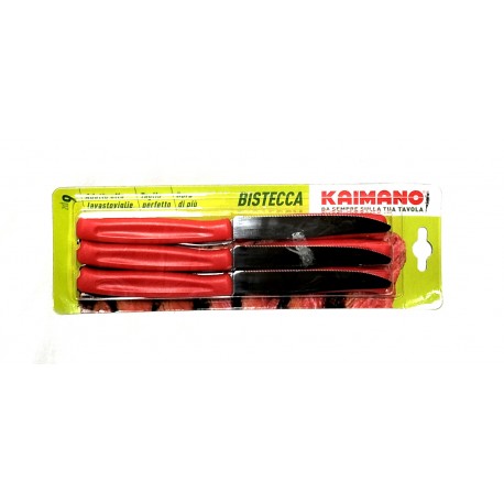 Coltelli tavola KAIMANO Rosso