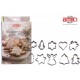 Set 6 stampi tagliabiscotti