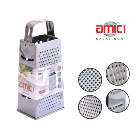 Grattugia 4 lati inox