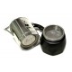 Moka Bialetti Rainbow 3 Tazze colore nero alluminio