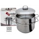 Vaporiera  Acciaio Inox  