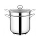 Pastaiola cm.20 acciaio inox doppio fondo